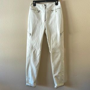 Tiger mist faux leather pants, size medium